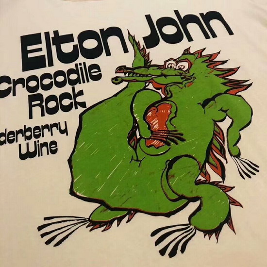 Gucci Elton John T Shirt White Cotton