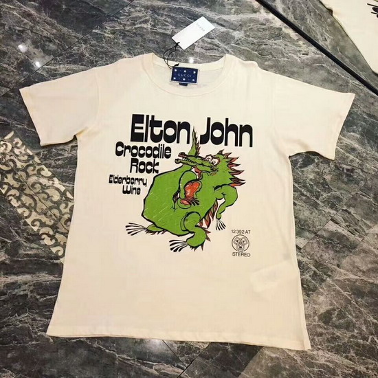 Gucci Elton John T Shirt White Cotton