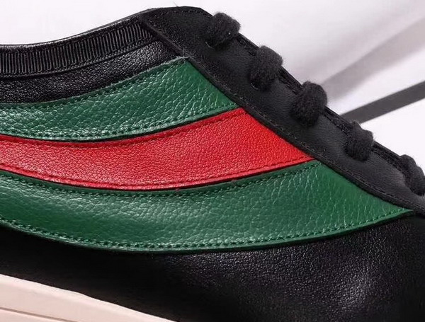 Gucci Falacer Sneaker with Web Black Leather