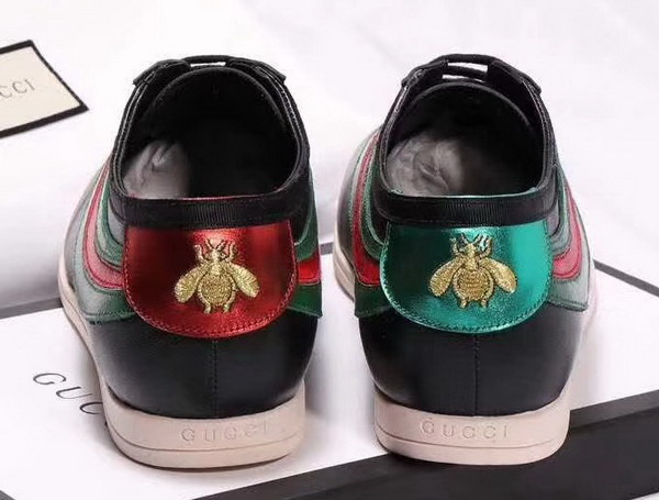 Gucci Falacer Sneaker with Web Black Leather