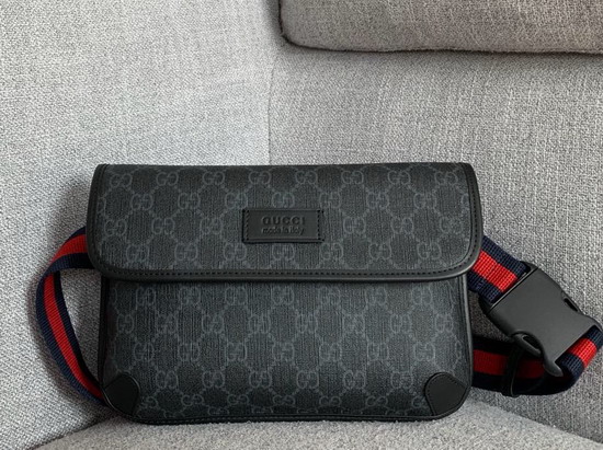 Gucci GG Black Belt Bag 598113