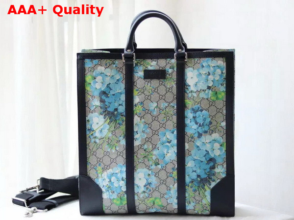 Gucci GG Blooms Tote Blue Blooms Print Replica