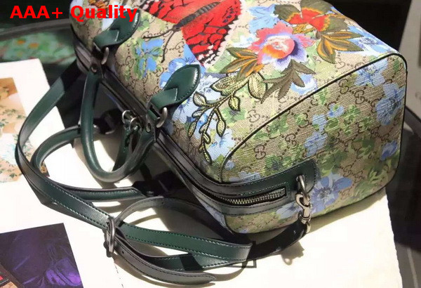 Gucci GG Floral Print Top Handle Bag Replica