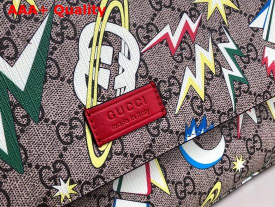 Gucci GG Gucci Crickets Print Baby Changing Bag GG Supreme Canvas 211131 Replica