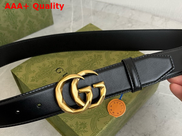 Gucci GG Marmont Belt in Black Leather 40mm Replica