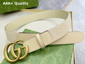 Gucci GG Marmont Jumbo GG Belt in Beige Jumbo GG Canvas 400593 Replica