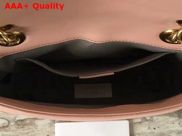 Gucci GG Marmont Matelasse Mini Bag in Light Pink Leather Replica