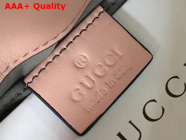 Gucci GG Marmont Matelasse Mini Bag in Light Pink Leather Replica