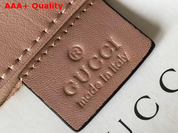 Gucci GG Marmont Matelasse Mini Bag in Nude Leather Replica