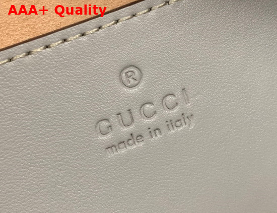 Gucci GG Marmont Matelasse Shoulder Bag in Dark Grey Leather 447632 Replica