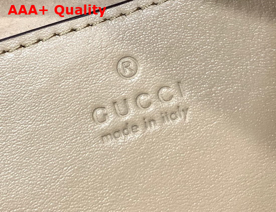 Gucci GG Marmont Matelasse Shoulder Bag in Rose Beige Leather 447632 Replica