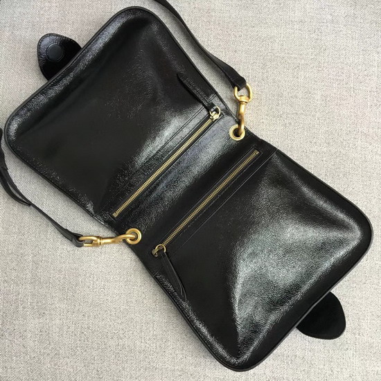 Gucci GG Marmont Messenger Bag in Brown Suede