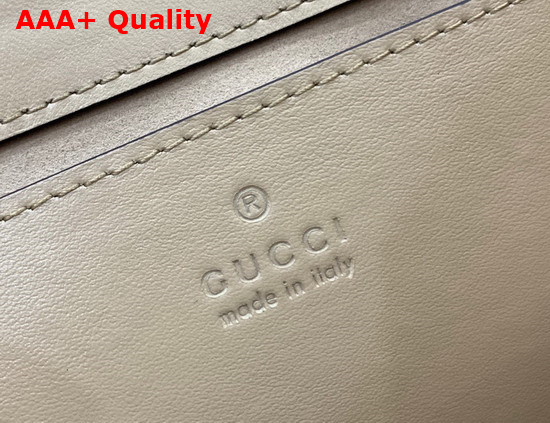 Gucci GG Marmont Mini Shoulder Bag Rose Beige Leather 446744 Replica