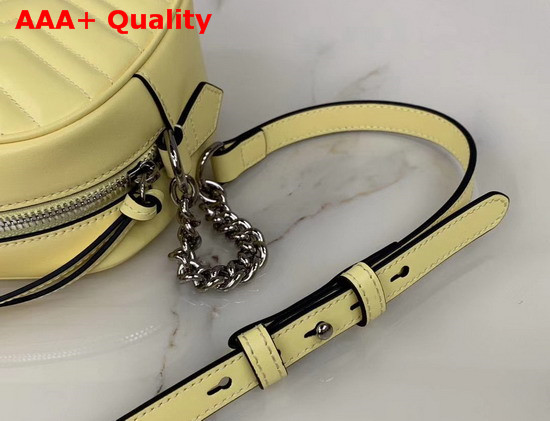 Gucci GG Marmont Small Shoulder Bag Pastel Yellow Leather 447632 Replica