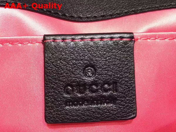 Gucci GG Marmont Velvet Mini Bag Black Velvet Replica