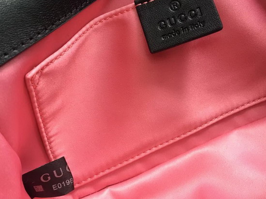 Gucci GG Marmont Velvet Mini Bag in Black Velvet