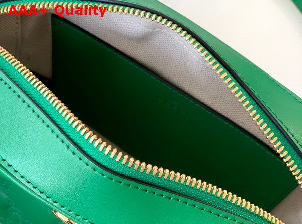 Gucci GG Matelasse Leather Shoulder bag in Bright Green Leather 702234 Replica