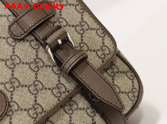 Gucci GG Messenger Bag Beige Ebony GG Supreme Canvas 658542 Replica