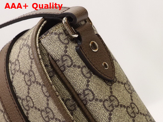 Gucci GG Messenger Bag Beige Ebony GG Supreme Canvas 658542 Replica