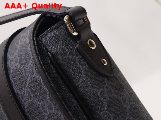 Gucci GG Messenger Bag Black GG Supreme Canvas 658542 Replica