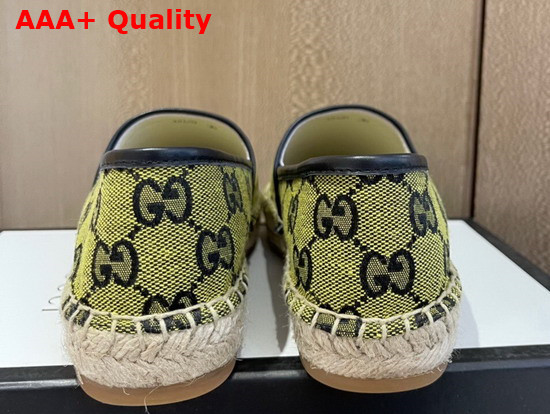 Gucci GG Multicolor Espadrille Yellow and Blue GG Canvas 663674 Replica