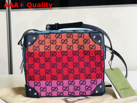 Gucci GG Multicolor Shoulder Bag Multicolor Canvas 626363 Replica