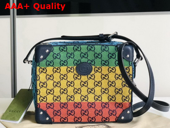 Gucci GG Multicolor Shoulder Bag Multicolor Canvas 626363 Replica