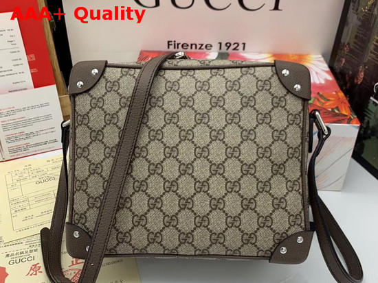 Gucci GG Shoulder Bag with Leather Details 626363 Replica