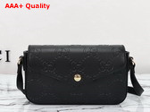 Gucci GG Super Mini Shoulder Bag in Black GG Leather 772794 Replica