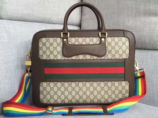 Gucci GG Supreme Briefcase