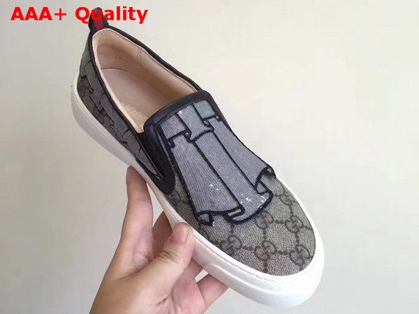 Gucci GG Supreme Canvas Slip On Sneaker Replica