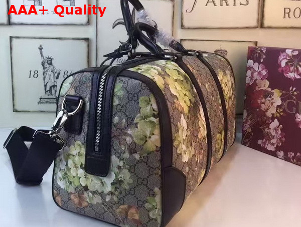 Gucci GG Supreme Duffle Bag Blooms Print Replica