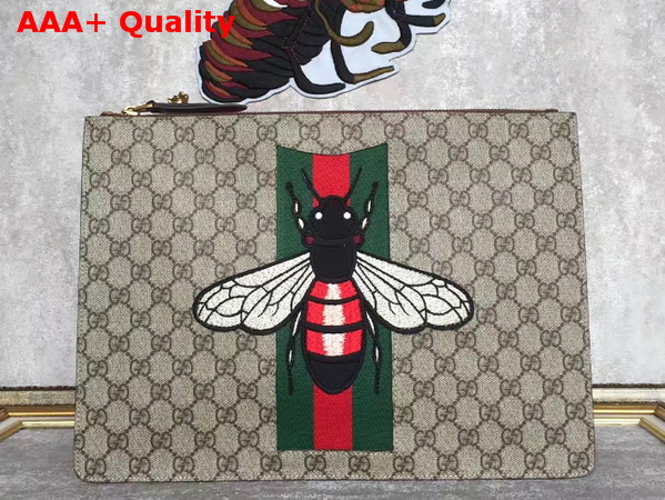 Gucci GG Supreme Mens Bag with Bee Replica