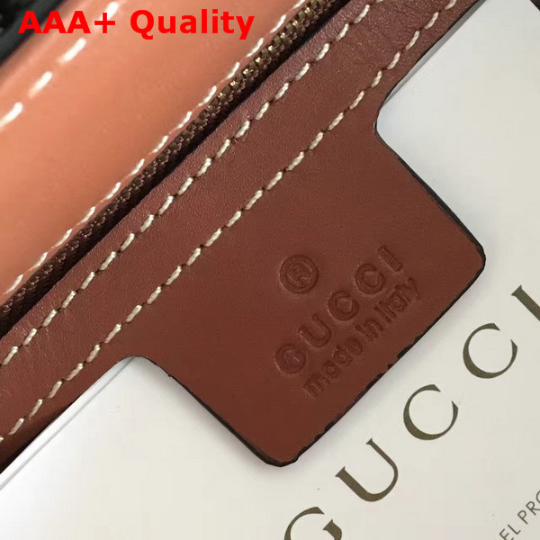 Gucci GG Supreme Top Handle Bag Brown Replica