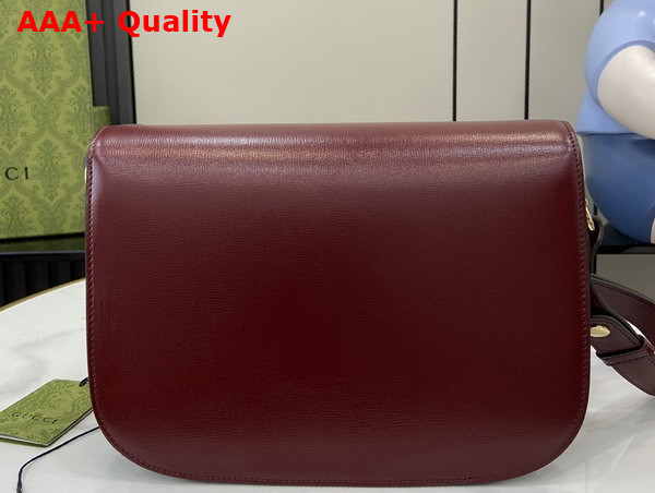 Gucci Horsebit 1955 Shoulder Bag in Red Leather 602204 Replica