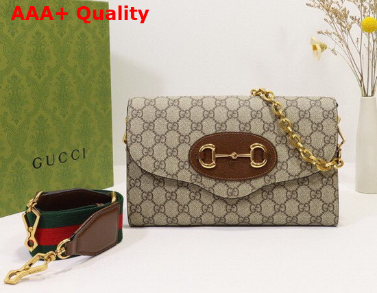 Gucci Horsebit 1955 Small Bag in GG Supreme Canvas 677286 Replica