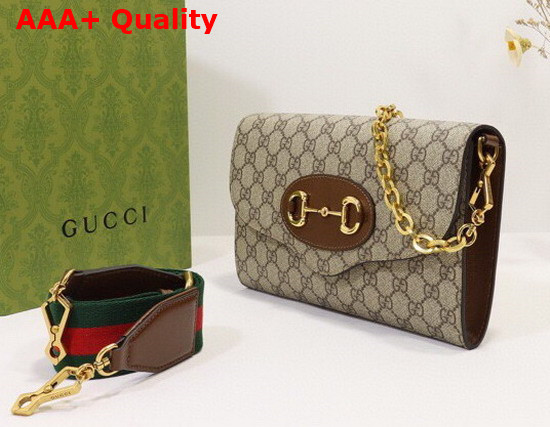 Gucci Horsebit 1955 Small Bag in GG Supreme Canvas 677286 Replica