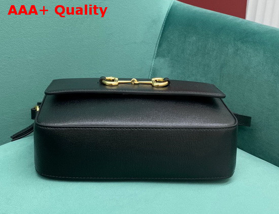 Gucci Horsebit 1955 Small Shoulder Bag Black Leather 645454 Replica