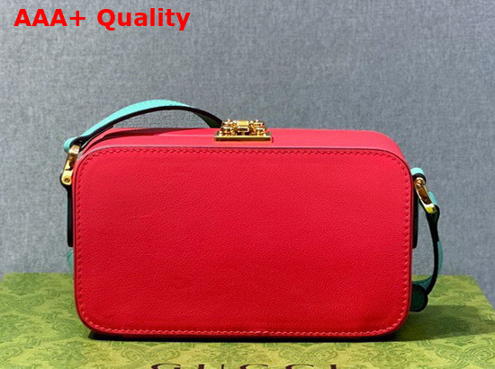 Gucci Interlocking G Mini Bag in Red Leather 658230 Replica