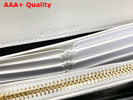 Gucci Jackie 1961 Chain Wallet in Ivory 651681 Replica