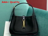 Gucci Jackie 1961 Mini Hobo Bag in Black Leather 637091 Replica