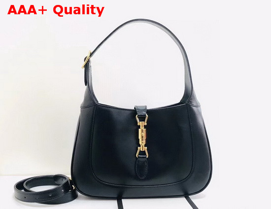 Gucci Jackie 1961 Small Hobo Bag in Black Leather 636709 Replica