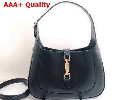 Gucci Jackie 1961 Small Hobo Bag in Black Leather 636709 Replica