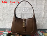 Gucci Jackie 1961 Small Hobo Bag in Brown Leather 636709 Replica