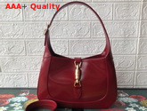 Gucci Jackie 1961 Small Hobo Bag in Red Leather 636709 Replica