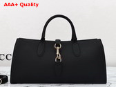 Gucci Jackie Medium Tote Bag in Black Leather 795282 Replica