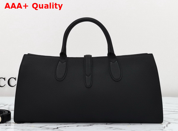 Gucci Jackie Medium Tote Bag in Black Leather 795282 Replica