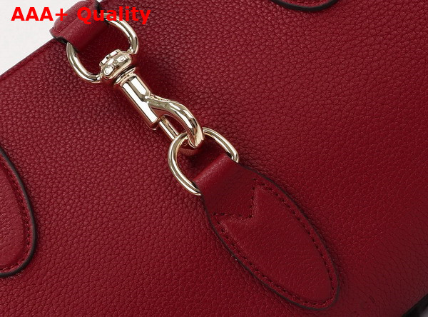 Gucci Jackie Medium Tote Bag in Gucci Rosso Ancora Leather 795282 Replica