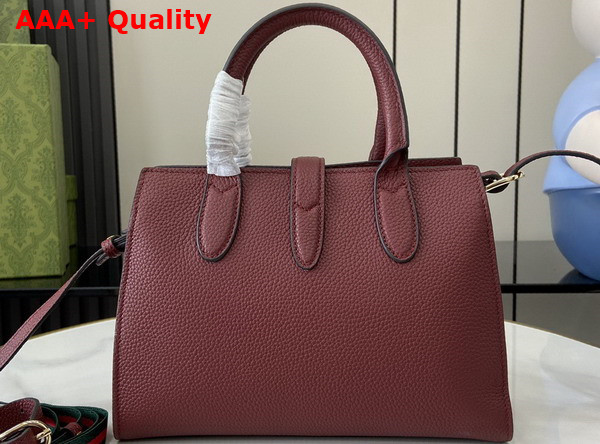 Gucci Jackie Small Tote Bag Gucci Rosso Ancora Leather 795349 Replica