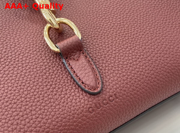 Gucci Jackie Small Tote Bag Gucci Rosso Ancora Leather 795349 Replica